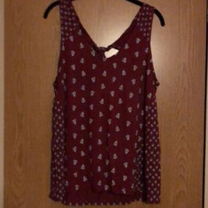 Dressy tank top